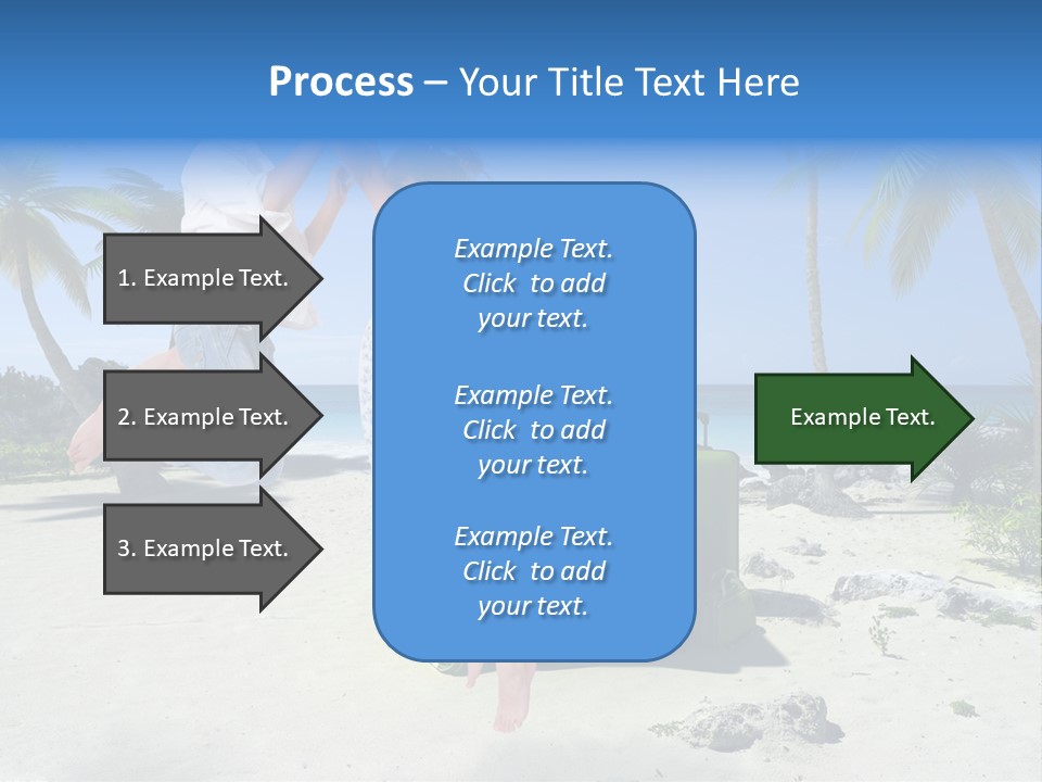 Paradise Tree Happiness PowerPoint Template