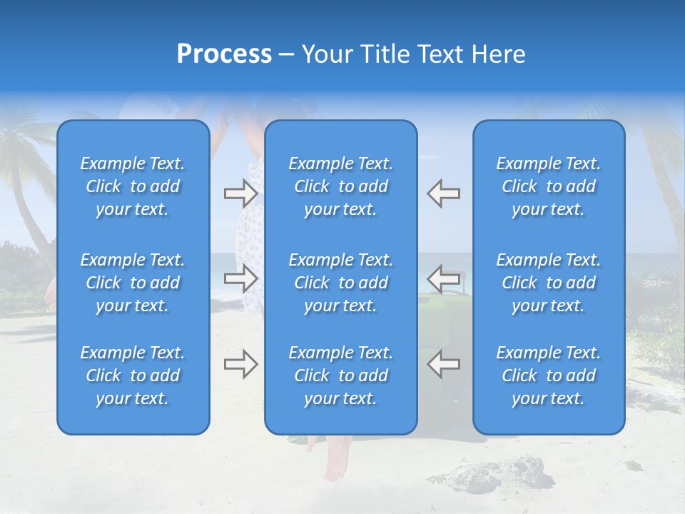 Paradise Tree Happiness PowerPoint Template