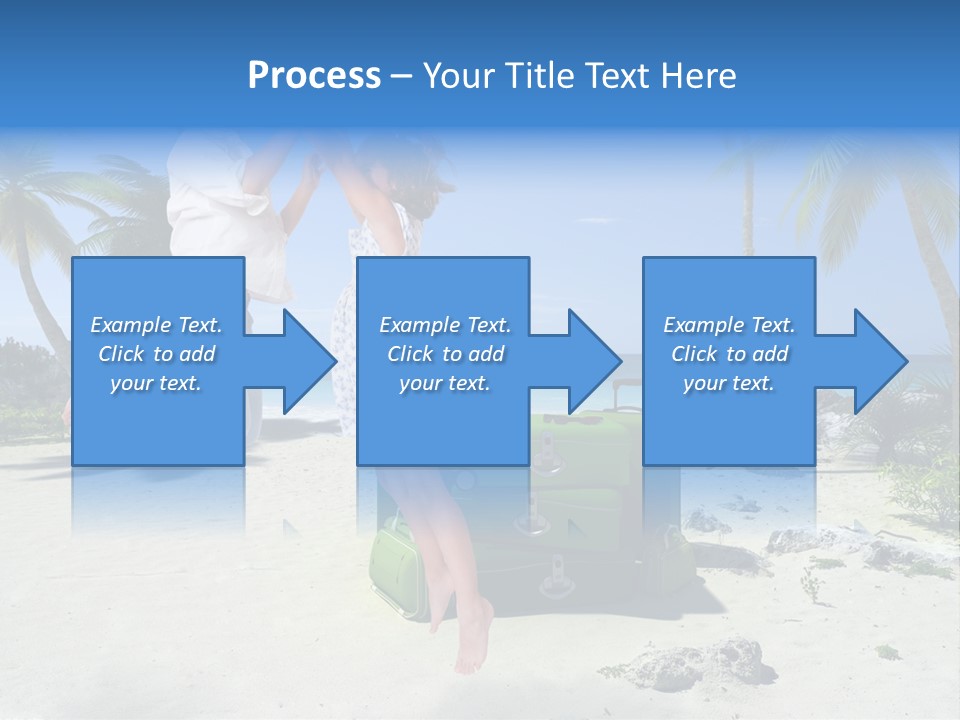 Paradise Tree Happiness PowerPoint Template