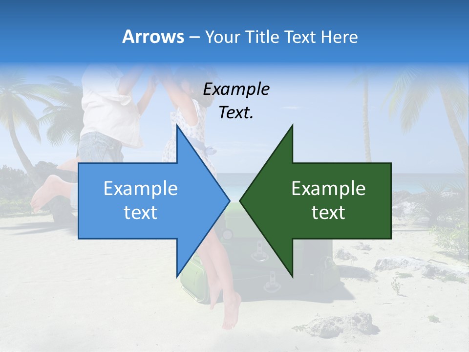 Paradise Tree Happiness PowerPoint Template