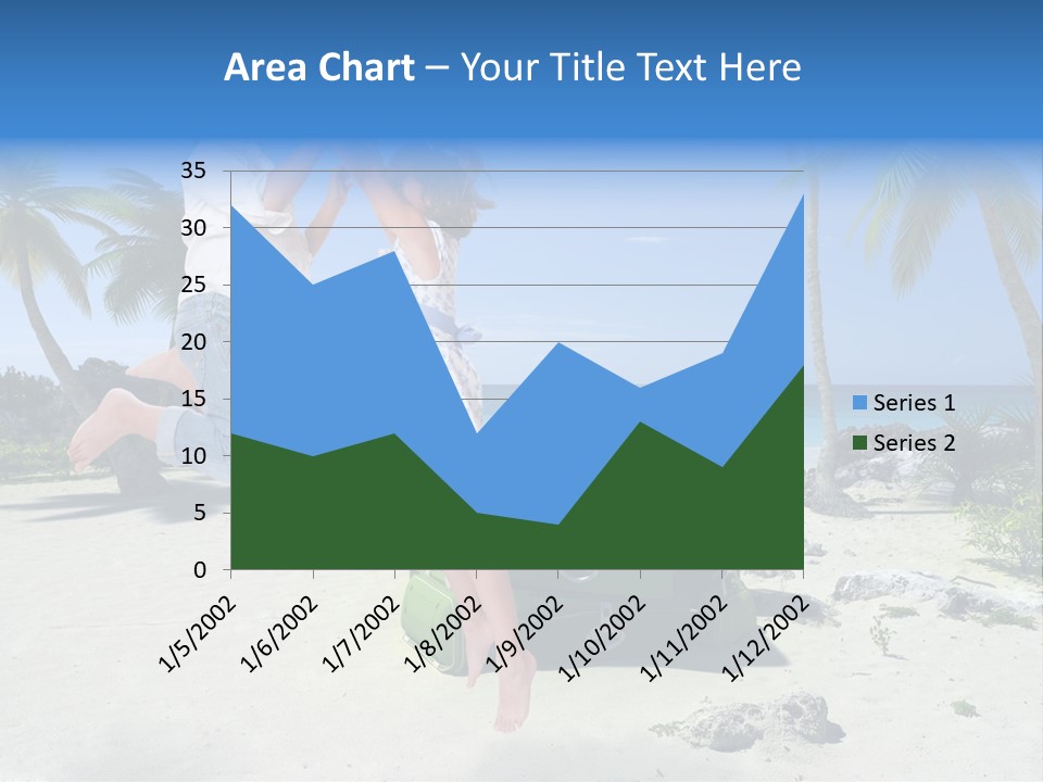 Paradise Tree Happiness PowerPoint Template