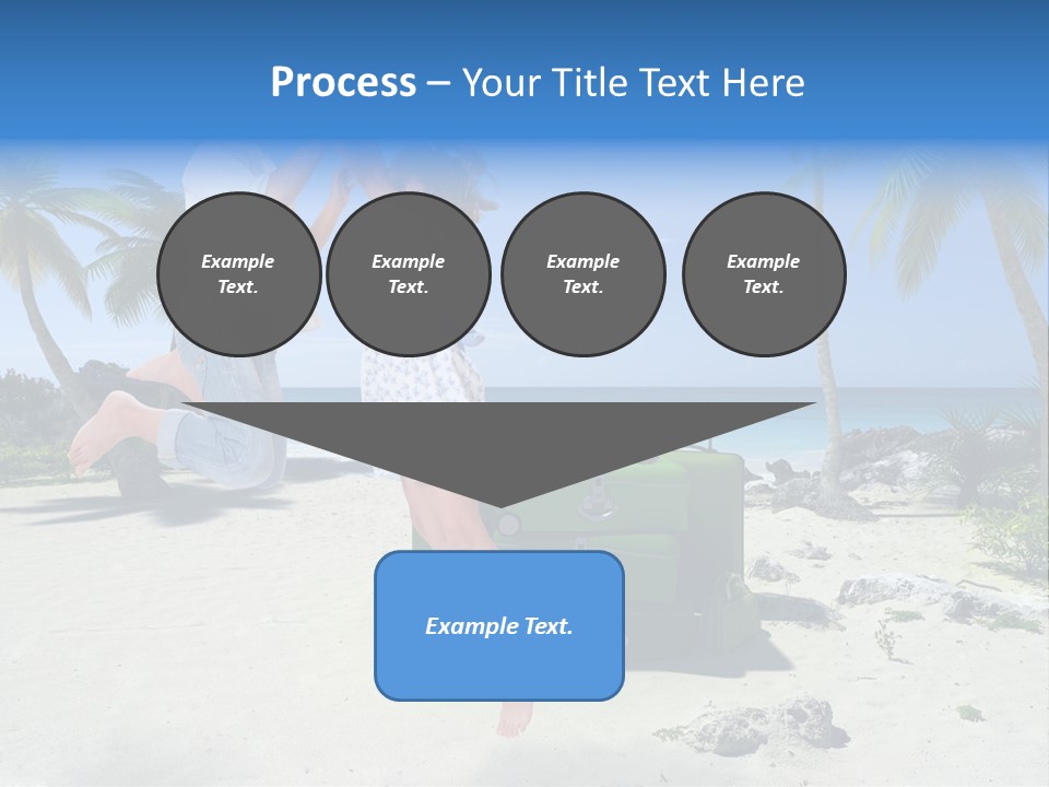 Paradise Tree Happiness PowerPoint Template