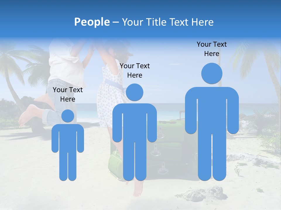 Paradise Tree Happiness PowerPoint Template