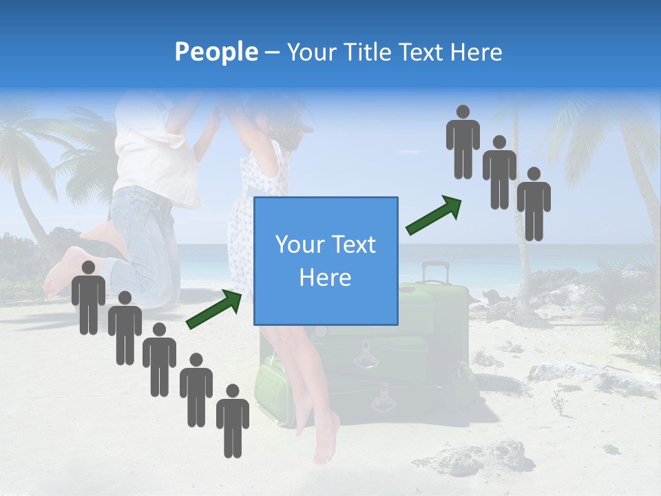 Paradise Tree Happiness PowerPoint Template