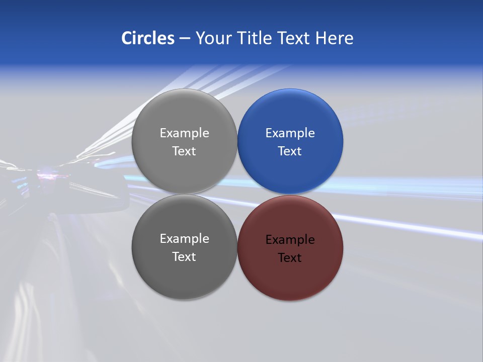 Accelerate Reflection Rear PowerPoint Template