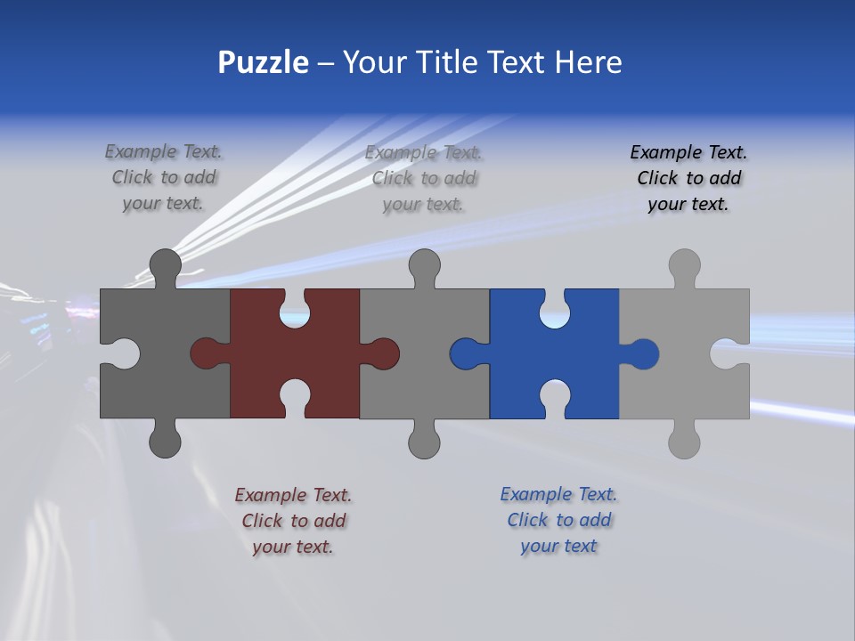 Accelerate Reflection Rear PowerPoint Template
