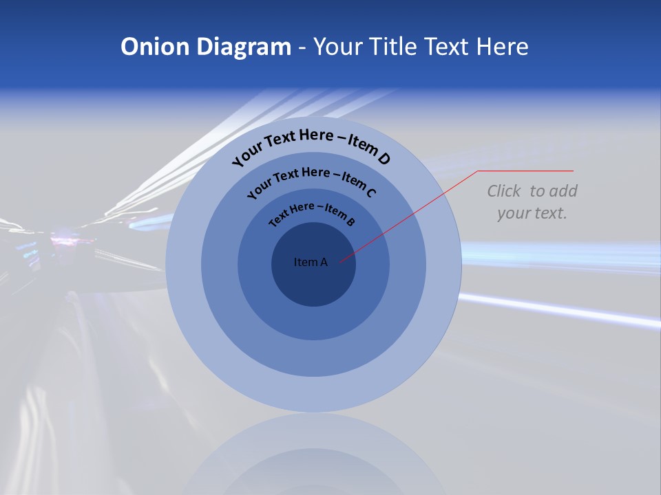 Accelerate Reflection Rear PowerPoint Template