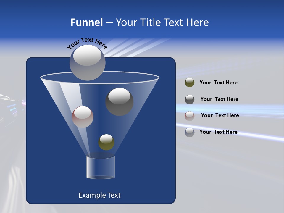 Accelerate Reflection Rear PowerPoint Template