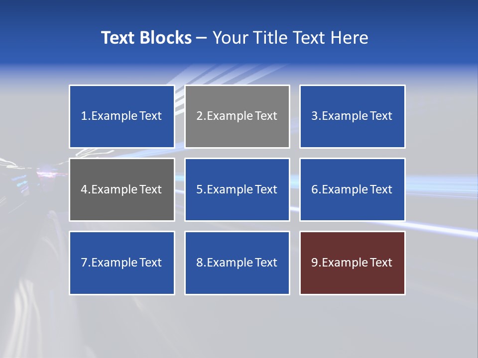 Accelerate Reflection Rear PowerPoint Template