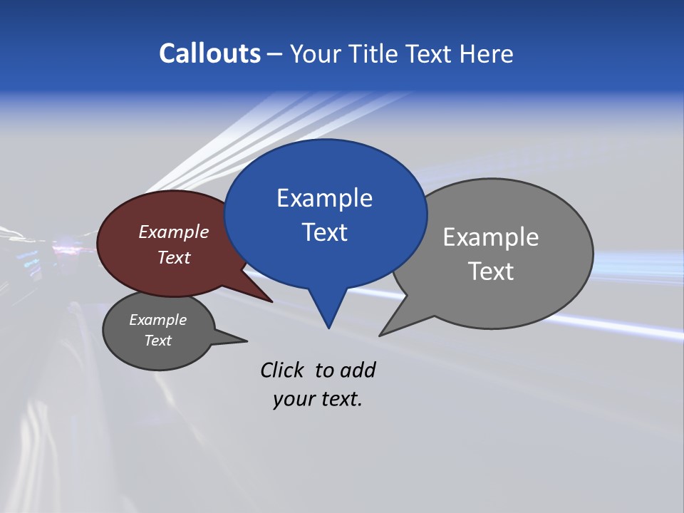 Accelerate Reflection Rear PowerPoint Template