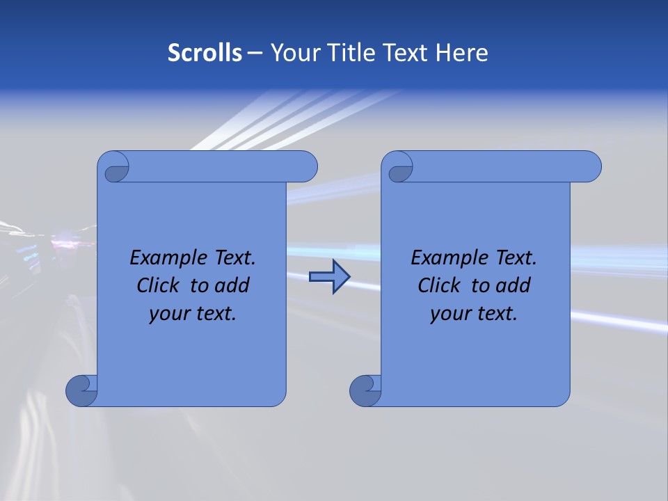 Accelerate Reflection Rear PowerPoint Template