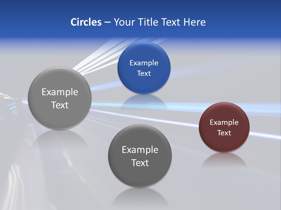 Accelerate Reflection Rear PowerPoint Template