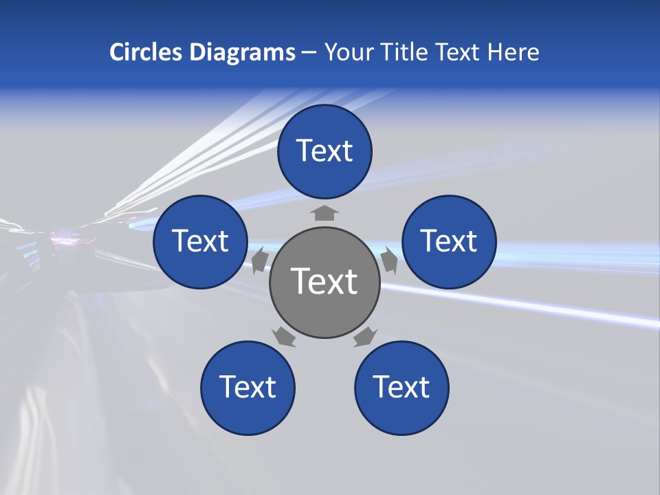 Accelerate Reflection Rear PowerPoint Template
