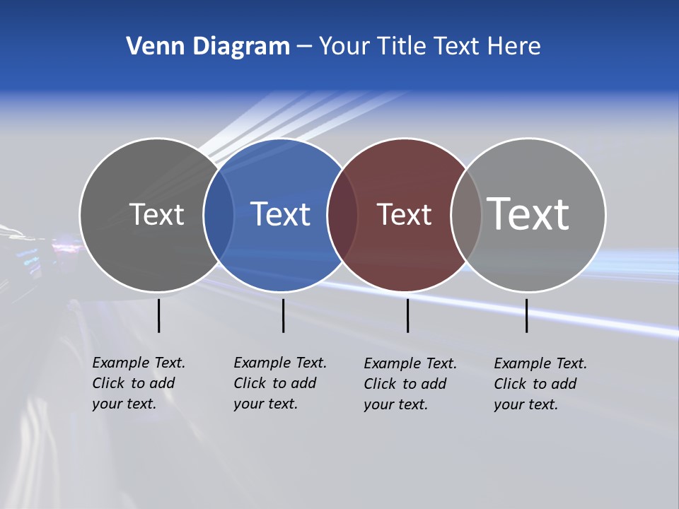 Accelerate Reflection Rear PowerPoint Template