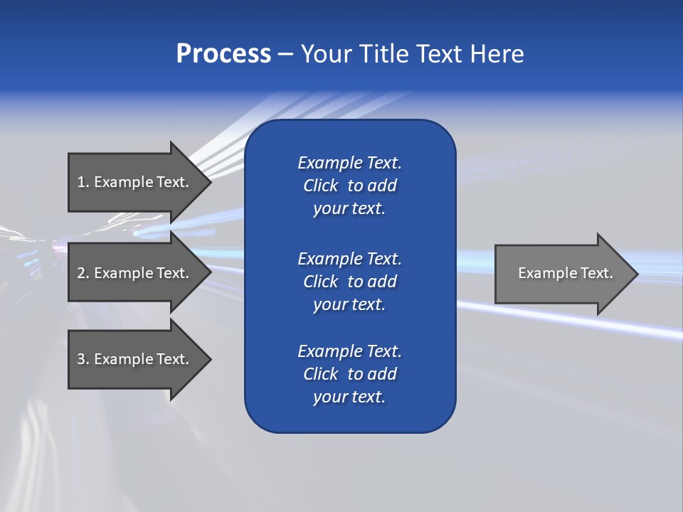 Accelerate Reflection Rear PowerPoint Template