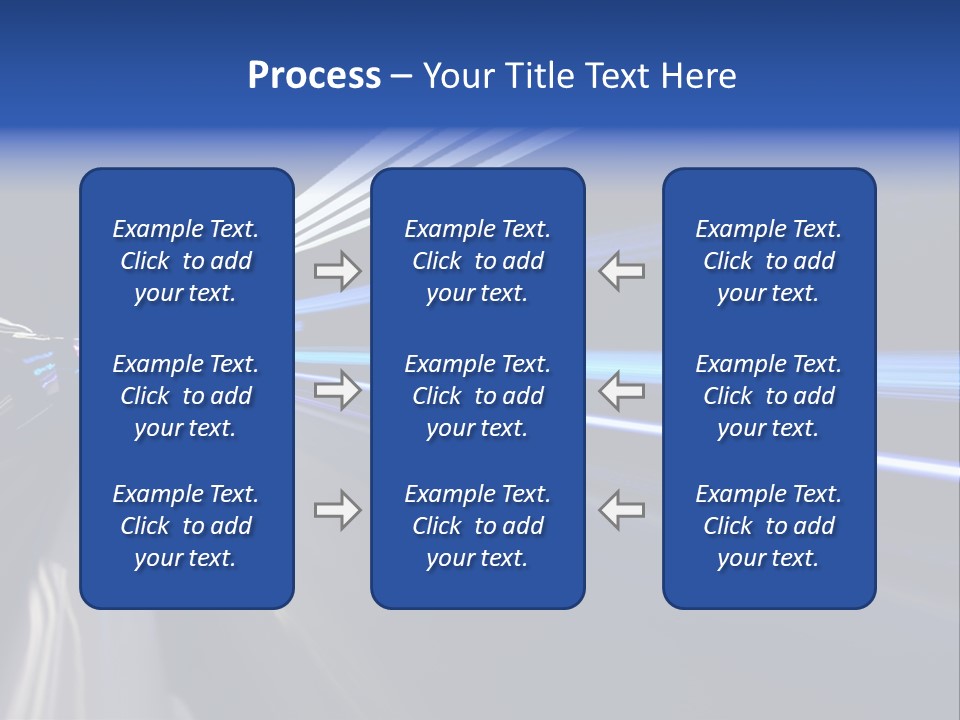 Accelerate Reflection Rear PowerPoint Template