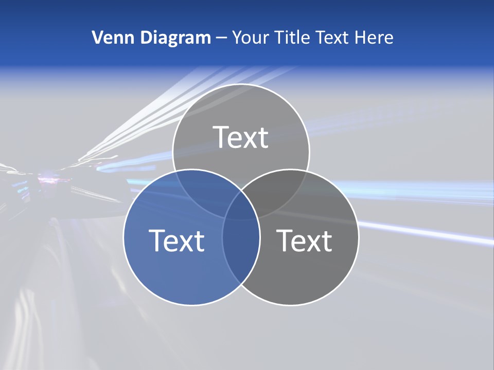 Accelerate Reflection Rear PowerPoint Template