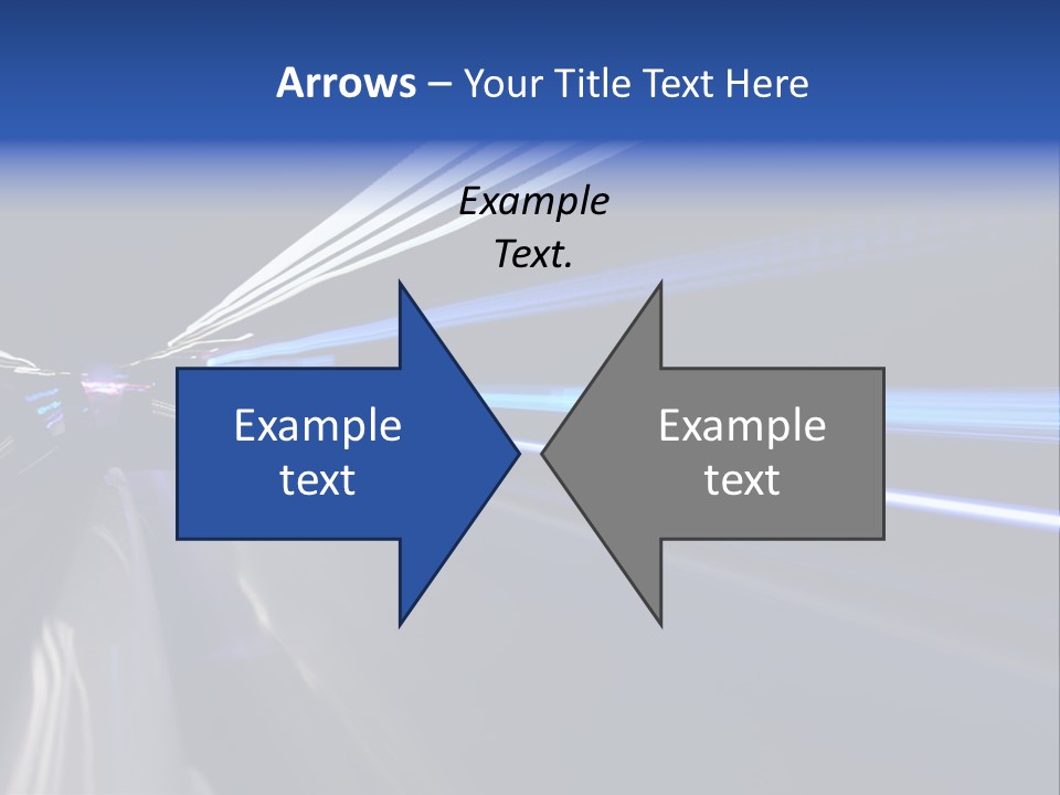 Accelerate Reflection Rear PowerPoint Template