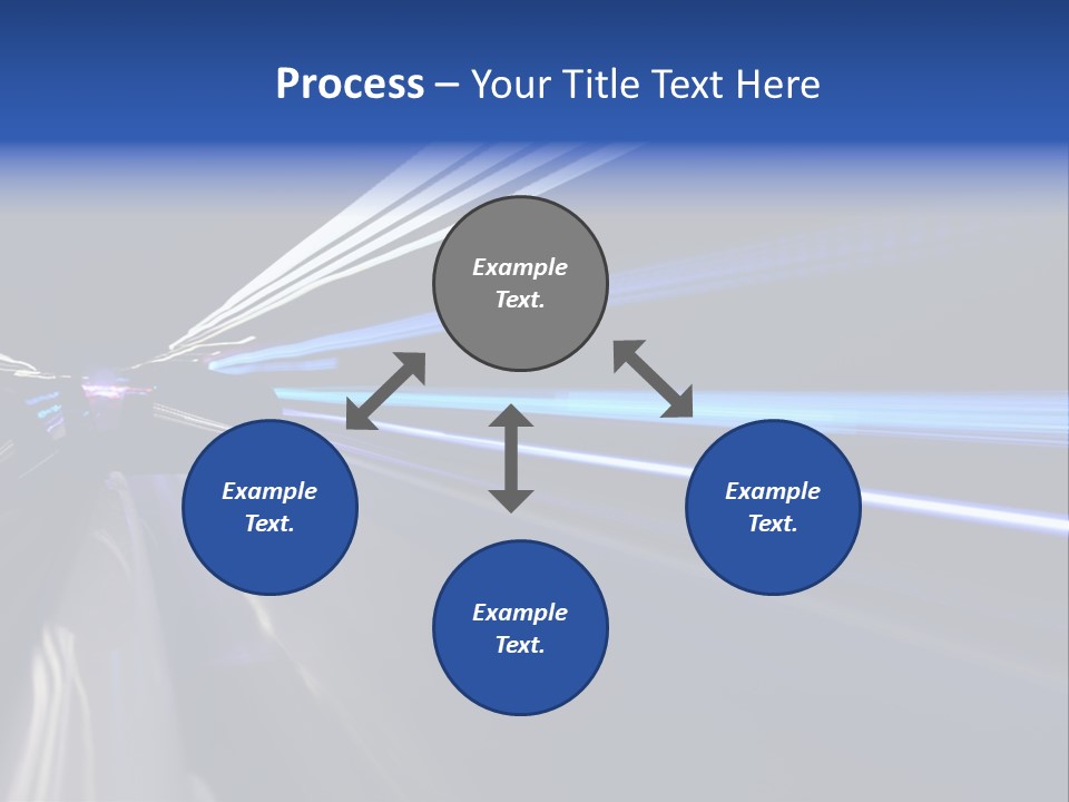 Accelerate Reflection Rear PowerPoint Template