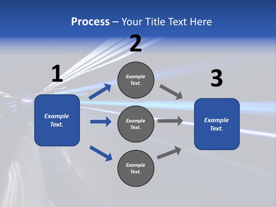 Accelerate Reflection Rear PowerPoint Template