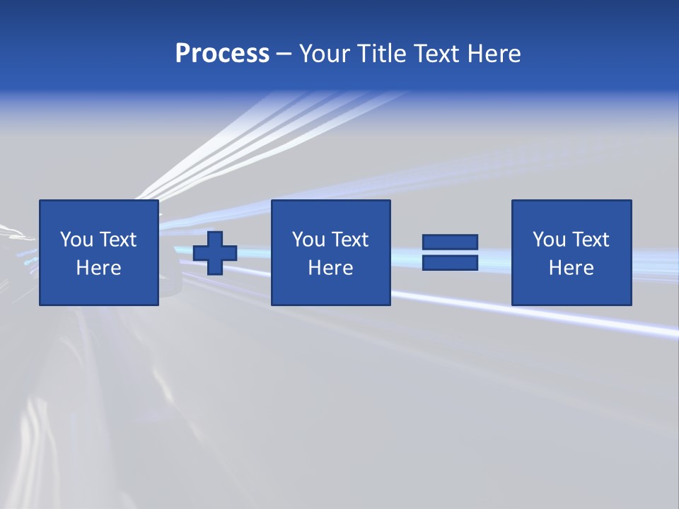 Accelerate Reflection Rear PowerPoint Template