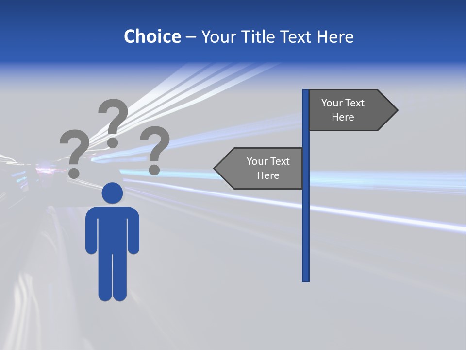 Accelerate Reflection Rear PowerPoint Template