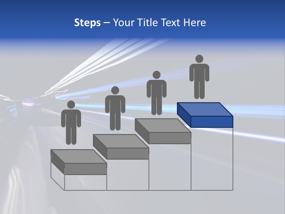 Accelerate Reflection Rear PowerPoint Template