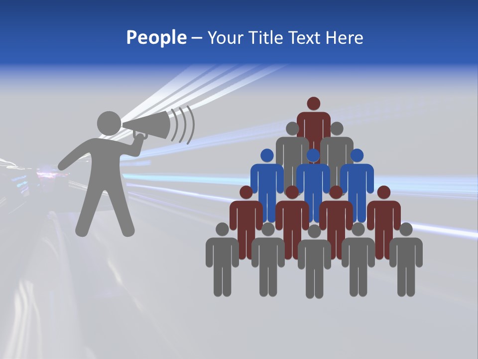 Accelerate Reflection Rear PowerPoint Template