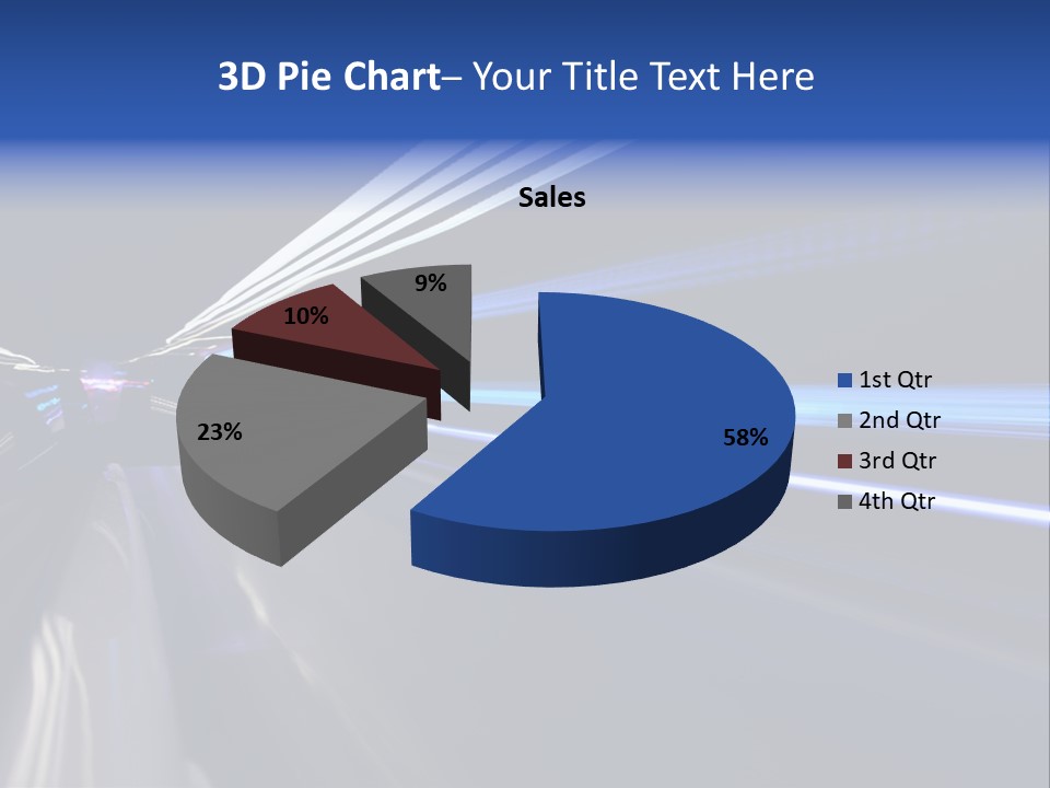 Accelerate Reflection Rear PowerPoint Template