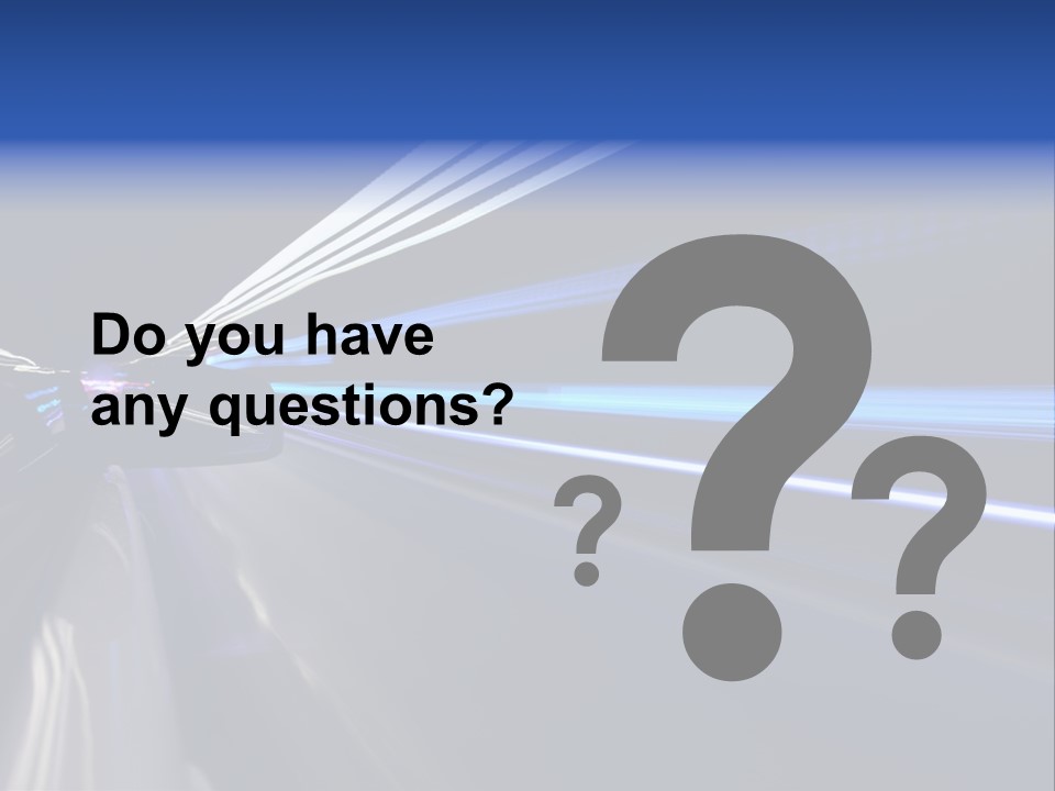 Accelerate Reflection Rear PowerPoint Template