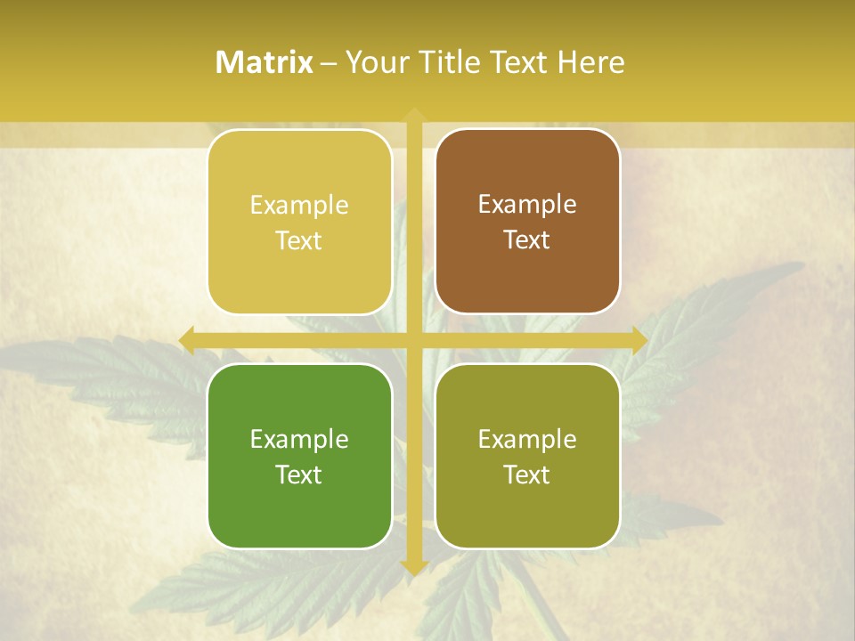 Bush Legal Plant PowerPoint Template