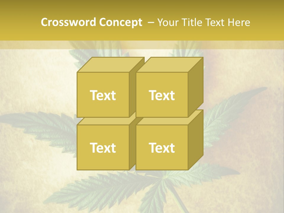 Bush Legal Plant PowerPoint Template