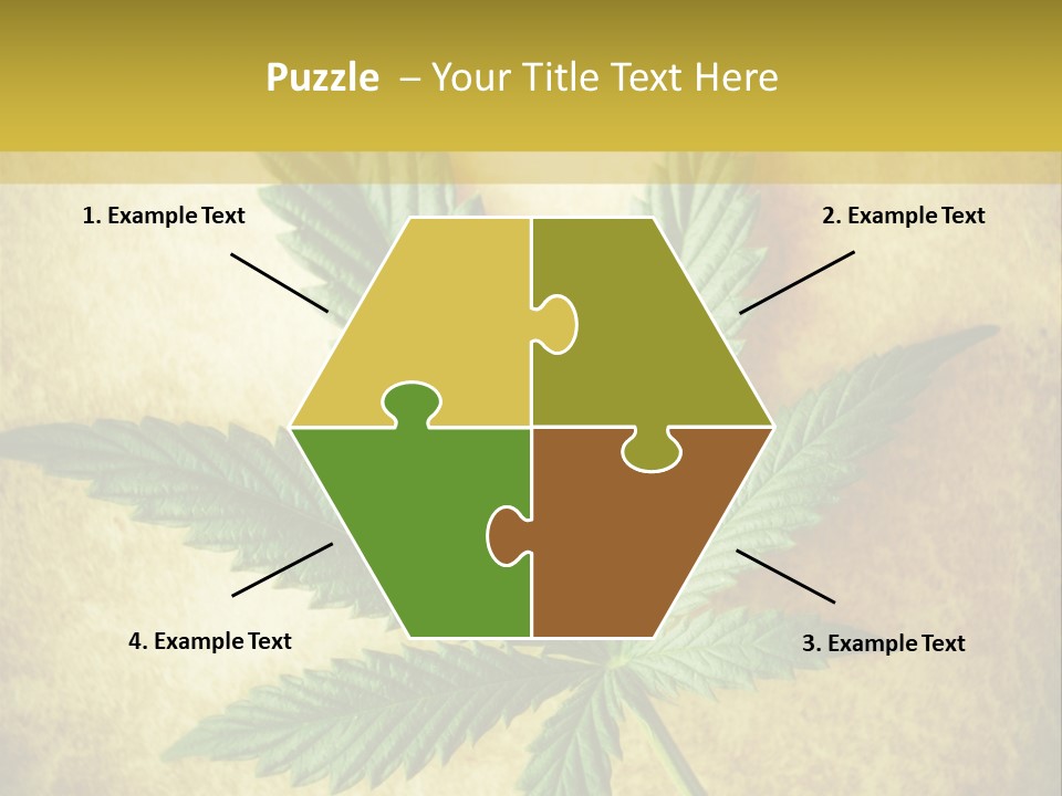 Bush Legal Plant PowerPoint Template