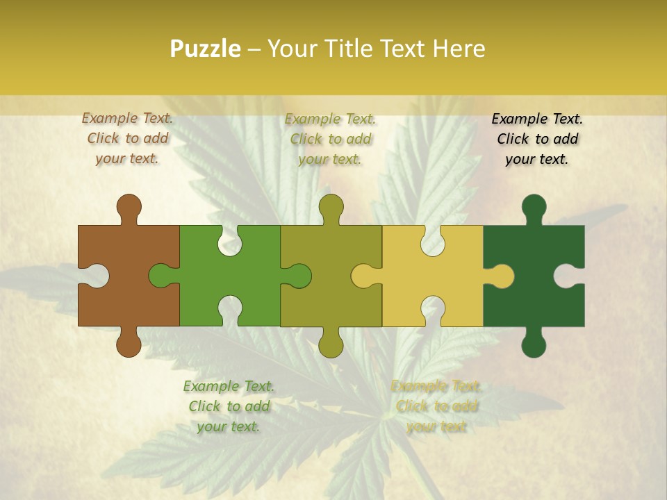Bush Legal Plant PowerPoint Template