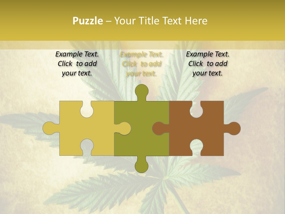 Bush Legal Plant PowerPoint Template