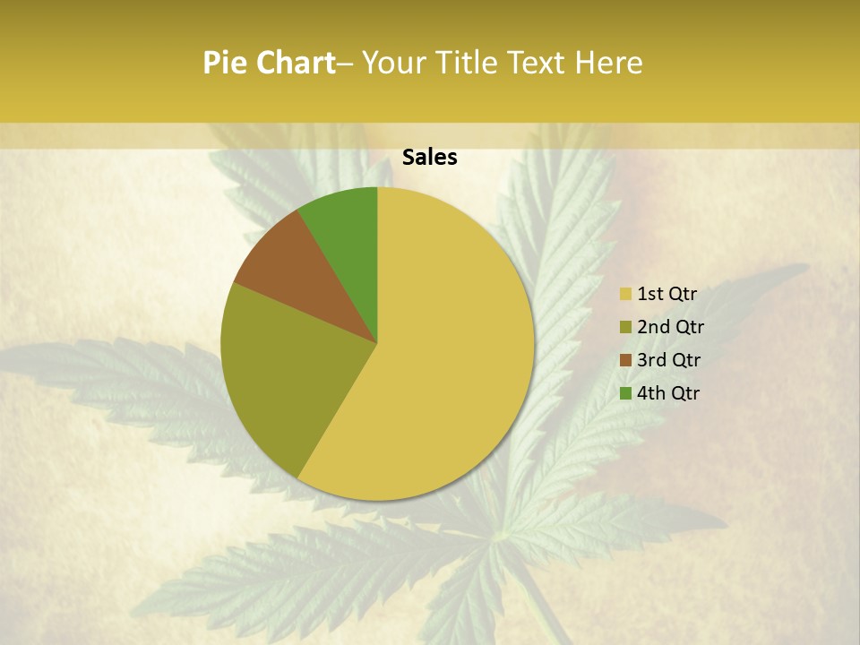 Bush Legal Plant PowerPoint Template