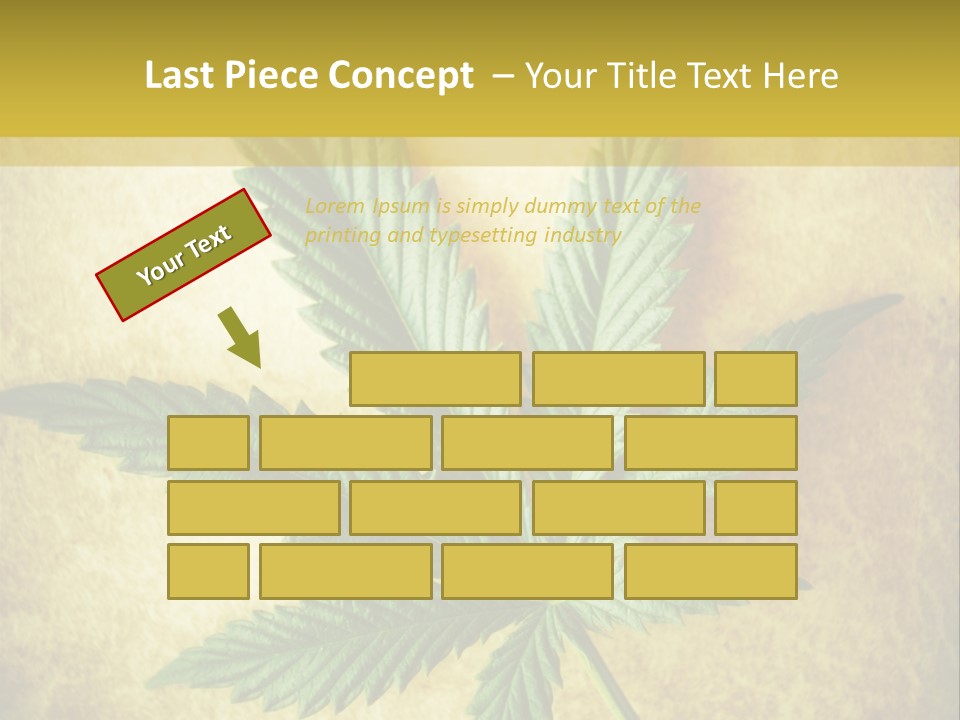 Bush Legal Plant PowerPoint Template