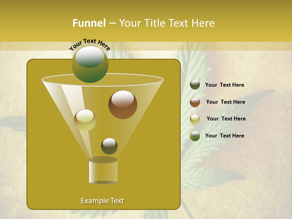 Bush Legal Plant PowerPoint Template