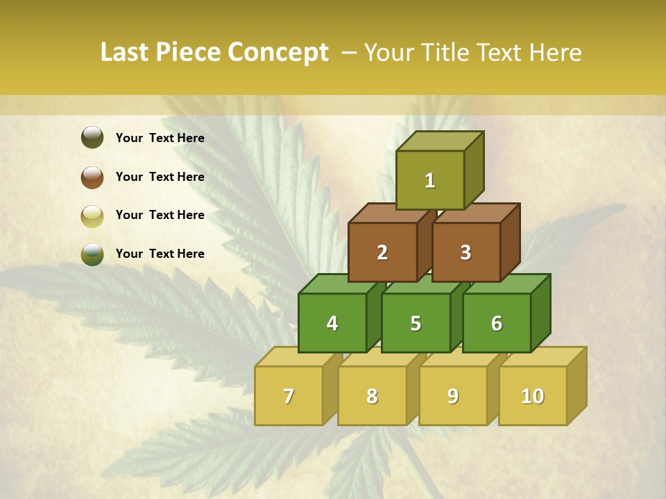 Bush Legal Plant PowerPoint Template