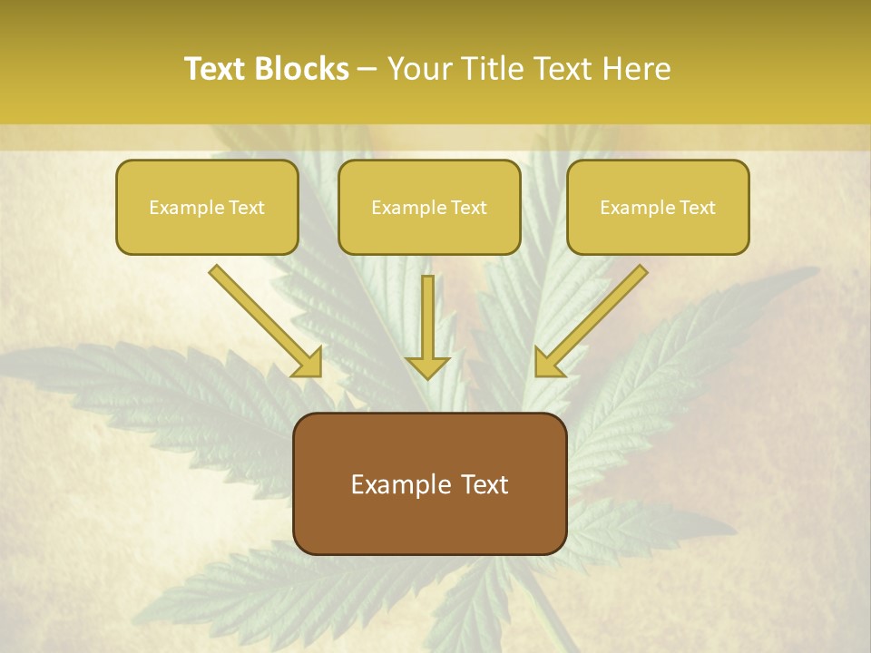 Bush Legal Plant PowerPoint Template