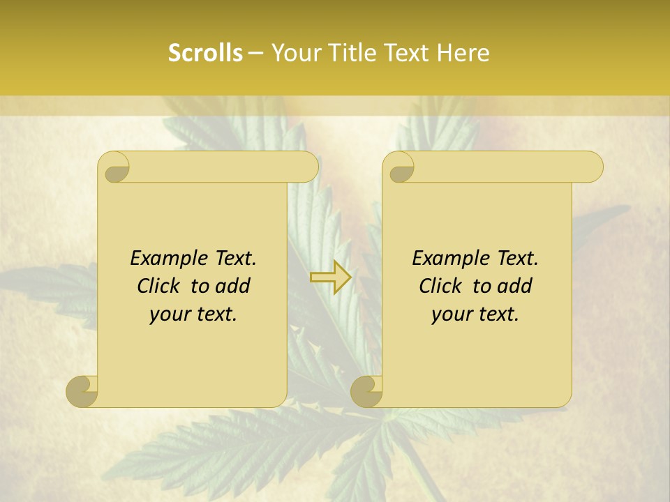 Bush Legal Plant PowerPoint Template