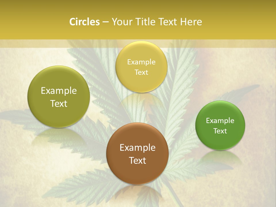Bush Legal Plant PowerPoint Template