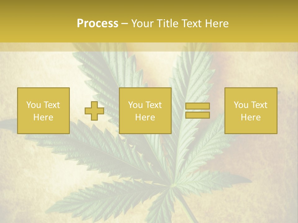 Bush Legal Plant PowerPoint Template