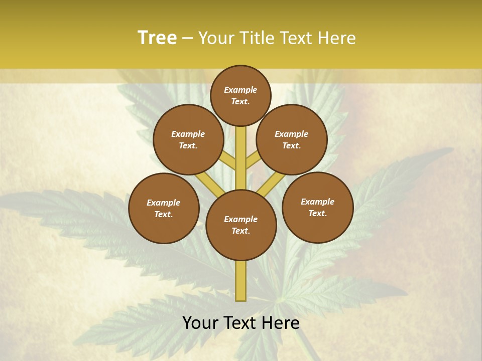 Bush Legal Plant PowerPoint Template