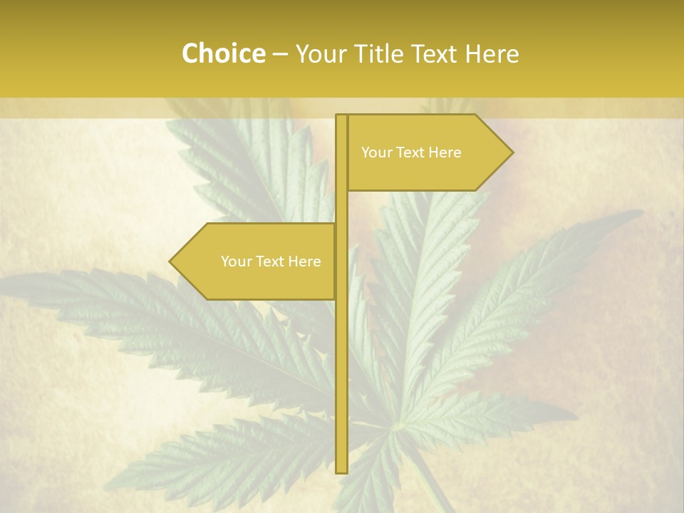 Bush Legal Plant PowerPoint Template