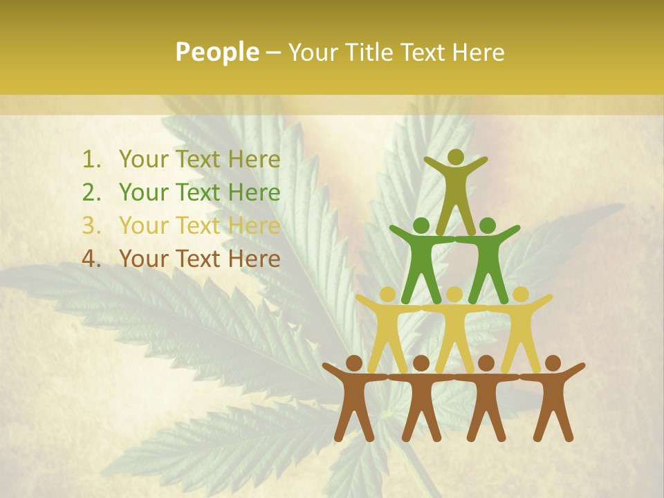 Bush Legal Plant PowerPoint Template