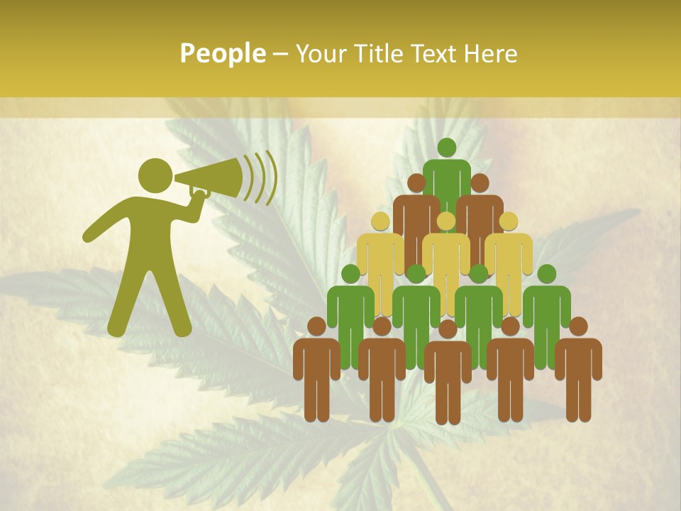 Bush Legal Plant PowerPoint Template