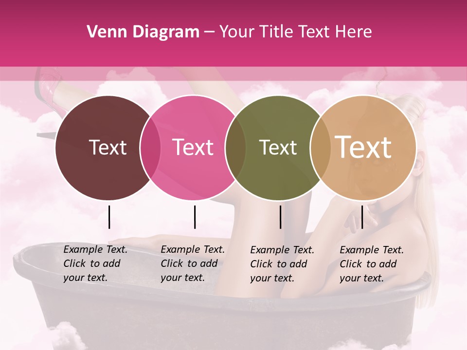 Bust Female Attractive PowerPoint Template