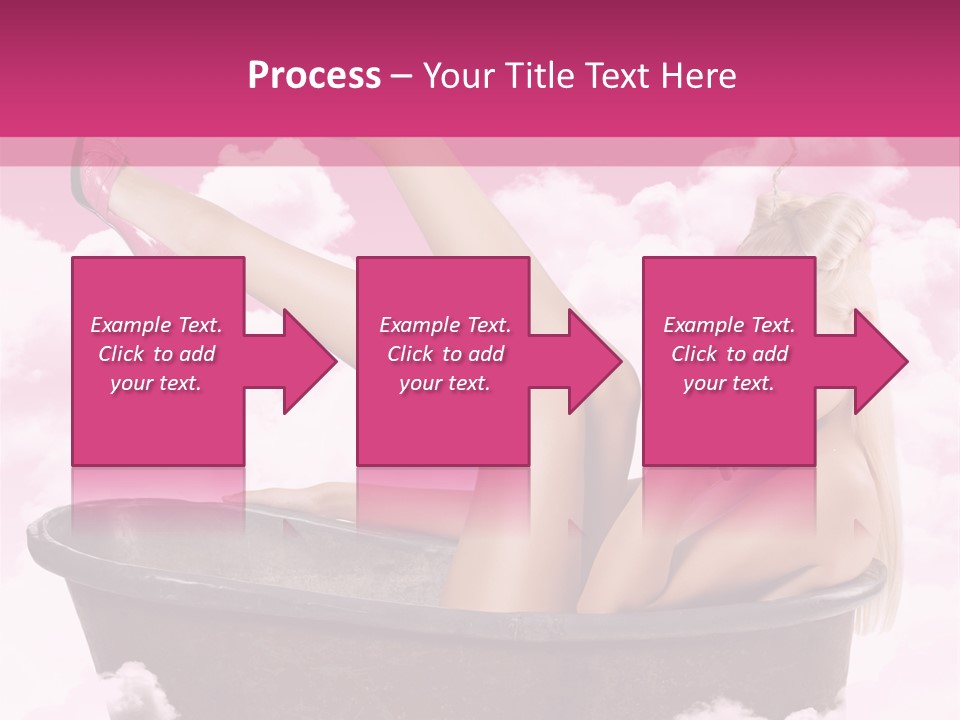 Bust Female Attractive PowerPoint Template