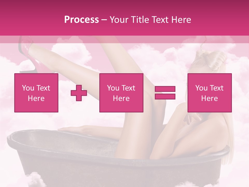 Bust Female Attractive PowerPoint Template